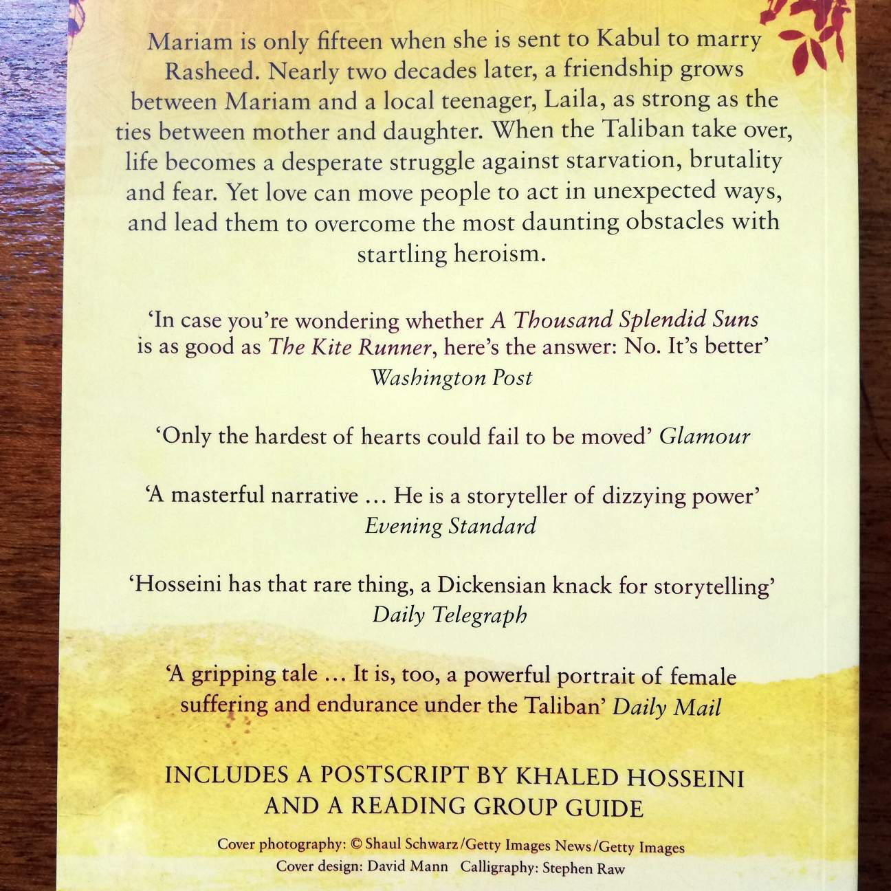 Book Review: A Thousand Splendid Suns by Khaled Hosseini — Steemit